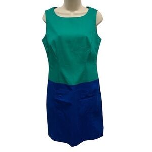 Laundry Color Black Sleeveless Pocket Sheath Dress Size 6 New
